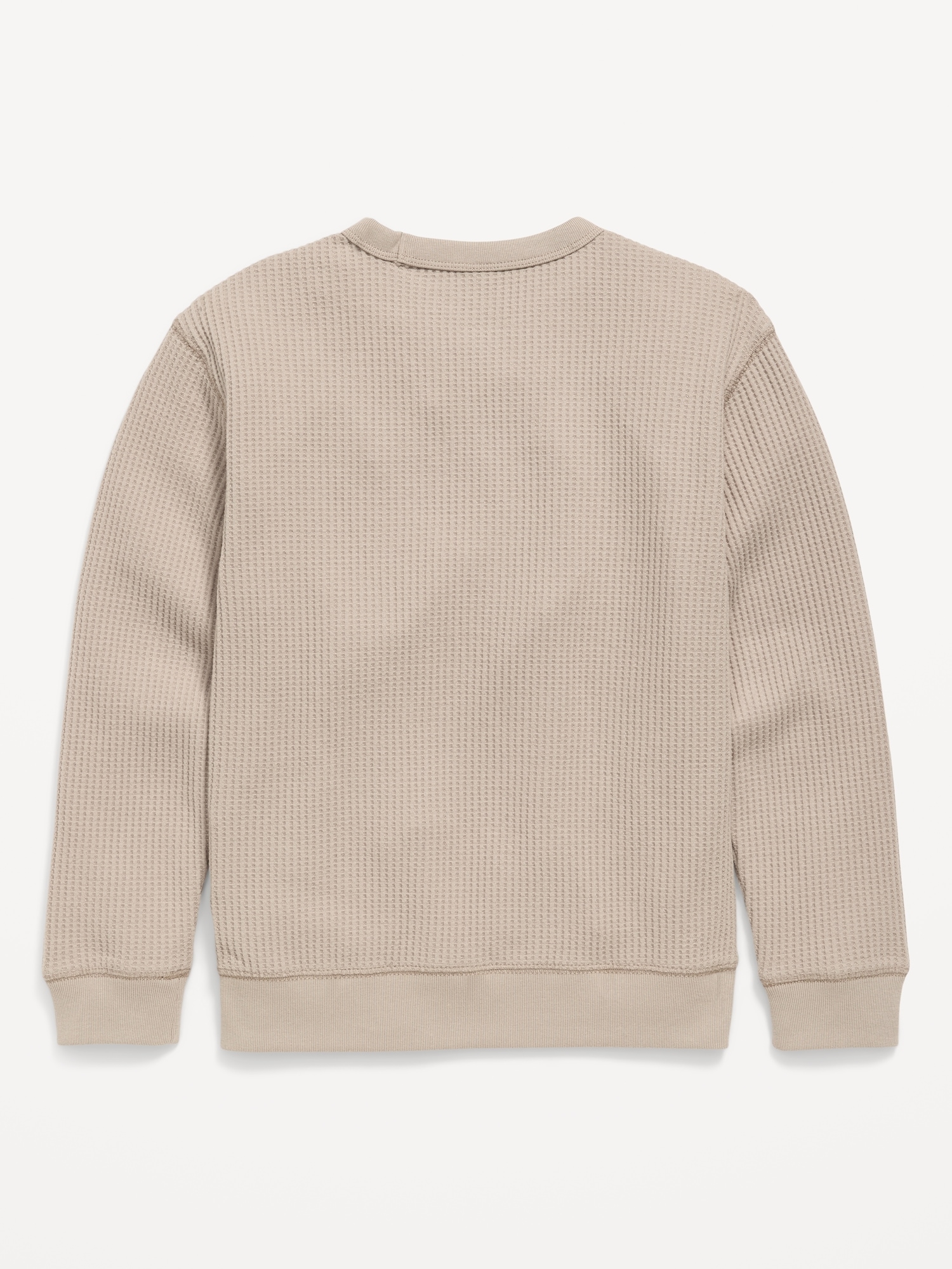 Long-Sleeve Thermal-Knit T-Shirt for Boys