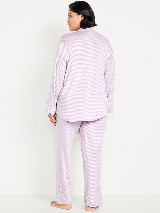 Image number 8 showing, Knit Pajama Pant Set