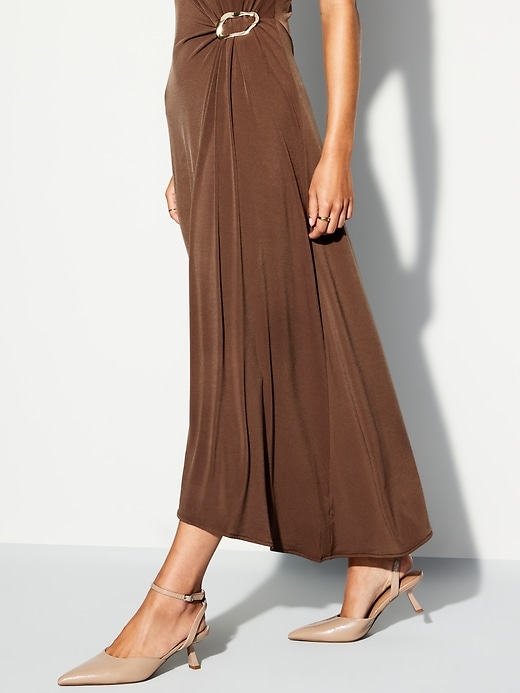 Image number 6 showing, The Occasion by Old Navy Twist-Front Jersey Midi Dress