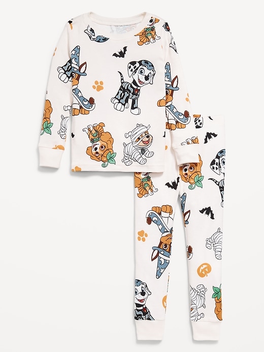 Image number 1 showing, Paw Patrol™ Unisex Graphic Snug-Fit Pajama Set for Toddler & Baby
