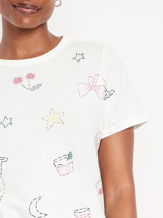 Image number 3 showing, EveryWear Crew-Neck Printed T-Shirt