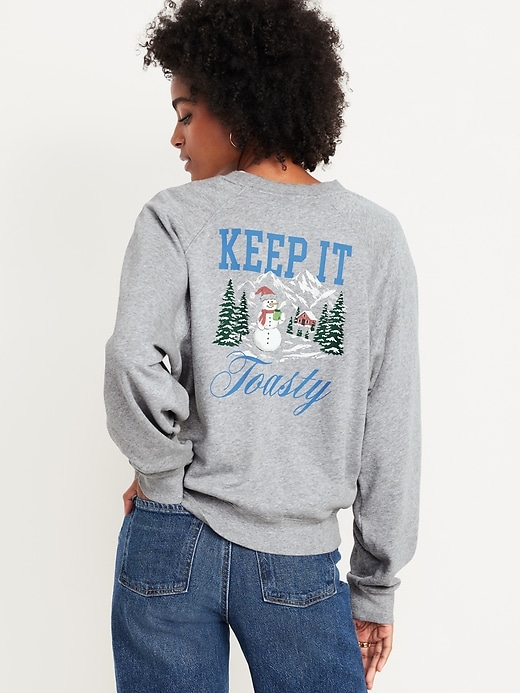 Image number 2 showing, SoComfy Oversized Graphic Sweatshirt