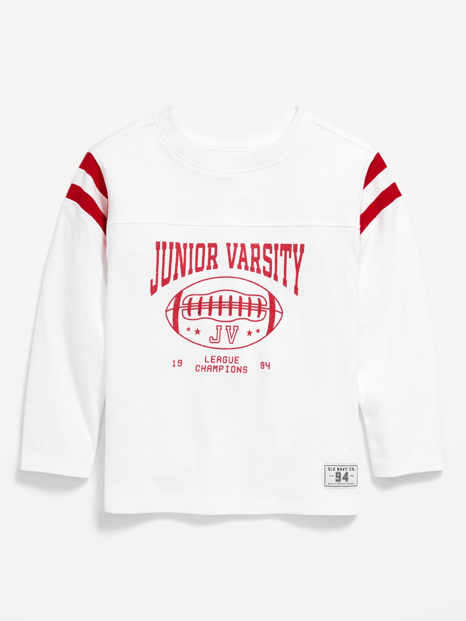 Oversized Football Graphic T-Shirt for Toddler Boys