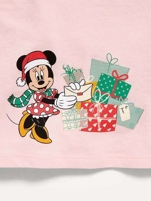 Image number 3 showing, Disney© Minnie Holiday Graphic T-Shirt for Toddler Girls