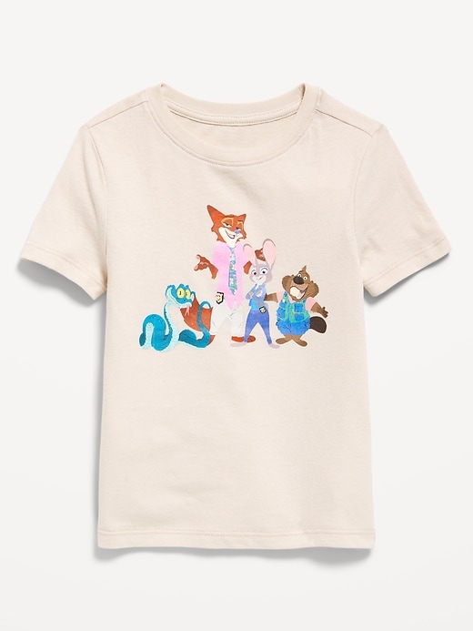 Image number 1 showing, Disney©  Zootopia Unisex Graphic T-Shirt for Toddler
