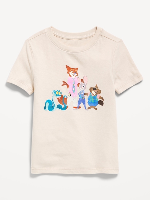 Disney©  Zootopia Unisex Graphic T-Shirt for Toddler - A Shore Thing