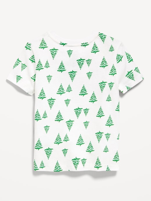 Image number 2 showing, Disney© Mickey Holiday Unisex Graphic T-Shirt for Toddler