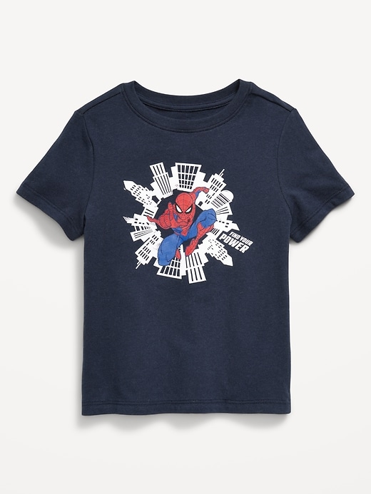 Image number 1 showing, Marvel™ Unisex Graphic T-Shirt for Toddler