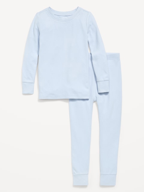 Printed Snug-Fit Pajama Set for Toddler & Baby