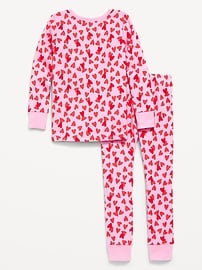 Image number 2 showing, Printed Snug-Fit Pajama Set for Toddler & Baby