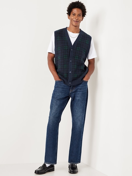 Image number 3 showing, SoSoft Button-Front Sweater Vest