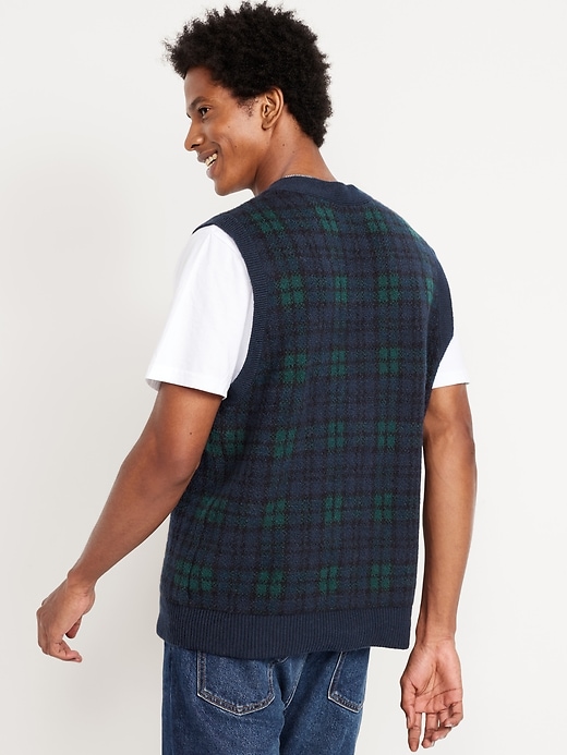 Image number 2 showing, SoSoft Button-Front Sweater Vest