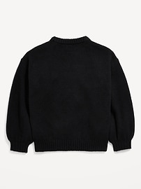 Image number 3 showing, Oversized Valentine's Day Graphic Sweater for Girls