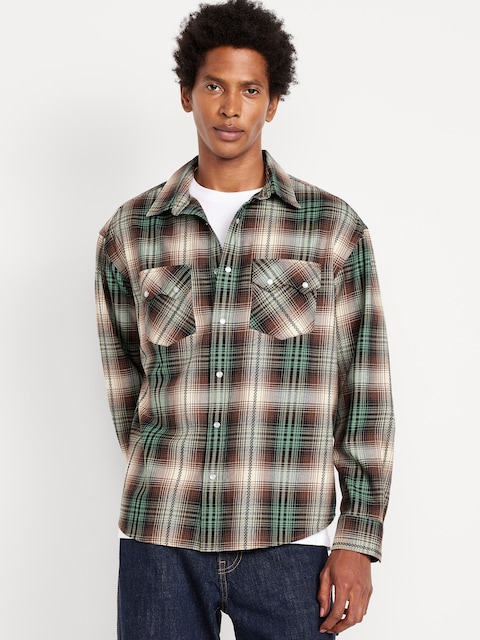 Plaid Western Shirt