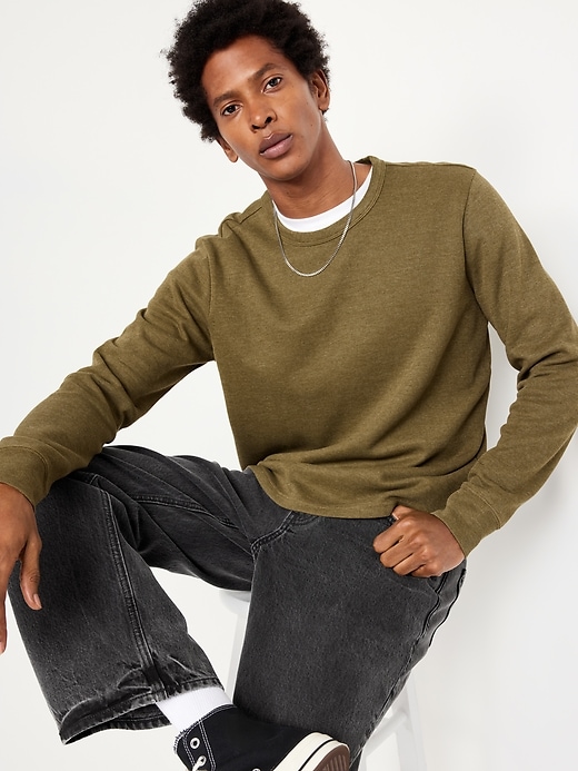 Image number 3 showing, Long-Sleeve French Rib T-Shirt