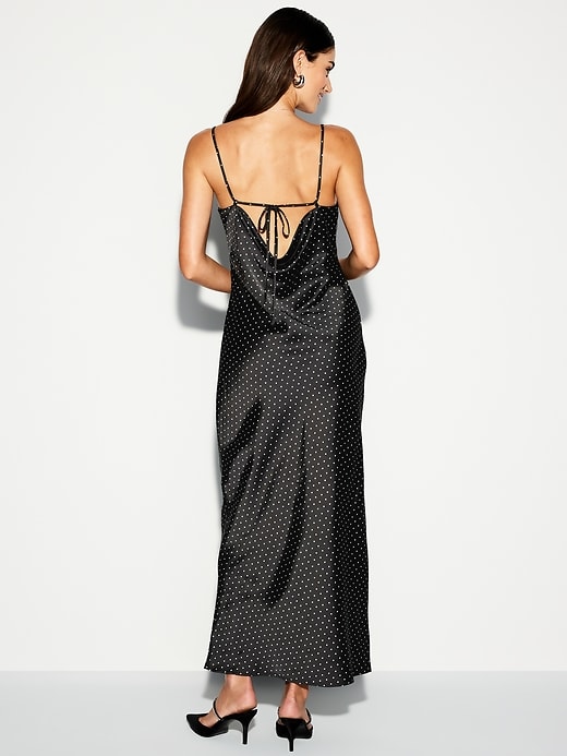 The Occasion by Old Navy V-Neck Satin Maxi Dress
