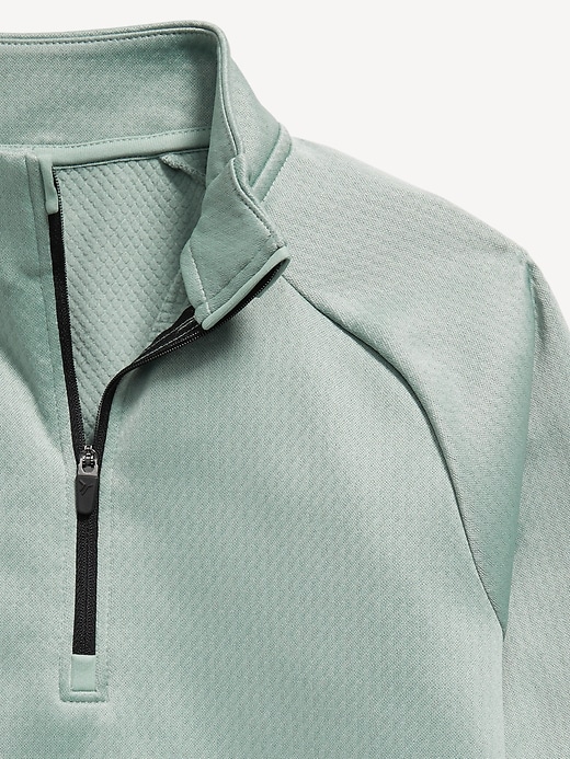 Image number 5 showing, Go-Dry Quarter-Zip Soccer Pullover for Boys