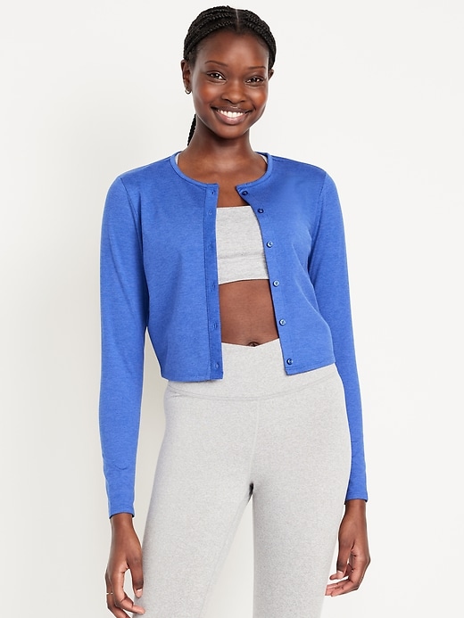 Image number 9 showing, CloudComfy Cropped Cardigan