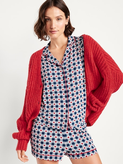 Image number 3 showing, Sunday Sleep Knit Jersey Short Set