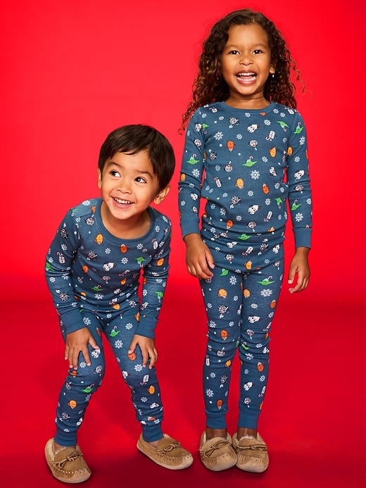 Image number 1 showing, Old Navy x Star Wars Unisex Graphic Snug-Fit Pajama Set for Toddler & Baby