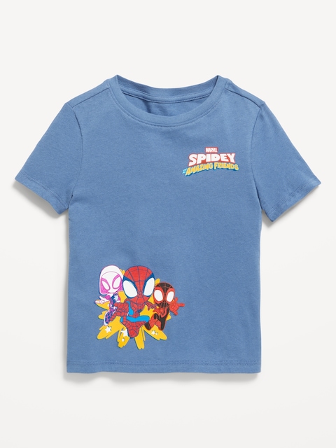 Licensed Graphic T-Shirt for Toddler Girls - Cowboy Blue