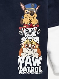 Image number 3 showing, Paw Patrol™ Oversized Unisex Graphic Hoodie for Toddler