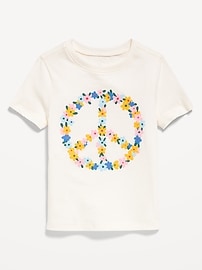 Image number 1 showing, Short-Sleeve Graphic T-Shirt for Toddler Girls