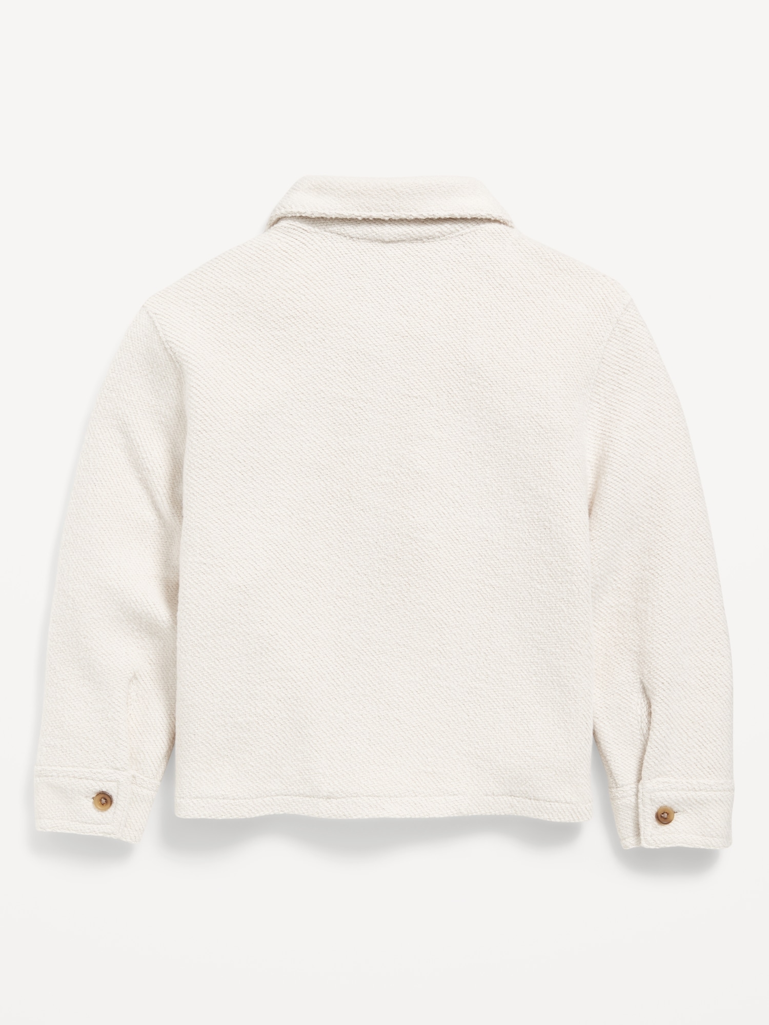 Long-Sleeve Unisex Textured-Knit Shirt for Toddler