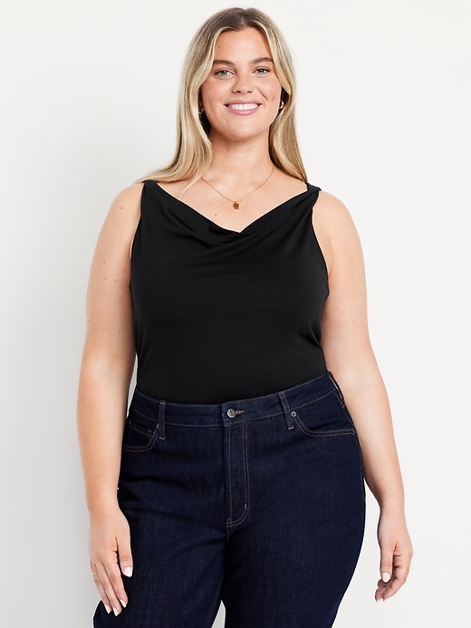 Image number 6 showing, Cowl-Neck Twist-Strap Top
