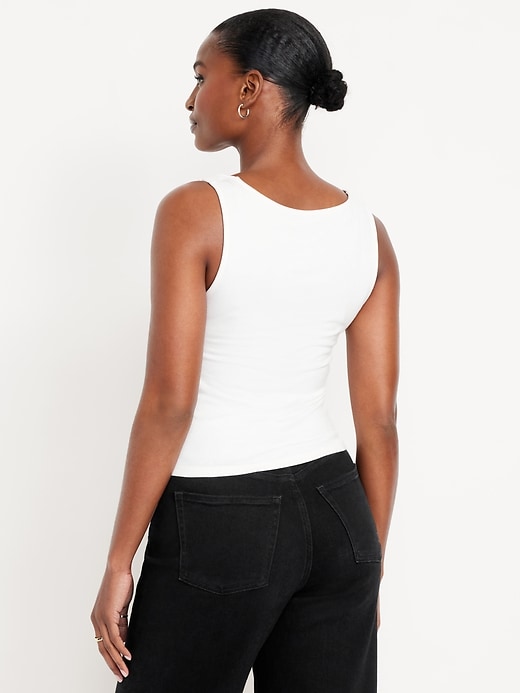 Image number 2 showing, Cowl-Neck Twist-Strap Top