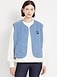 Loose Snap-Front Sherpa Vest - image 2