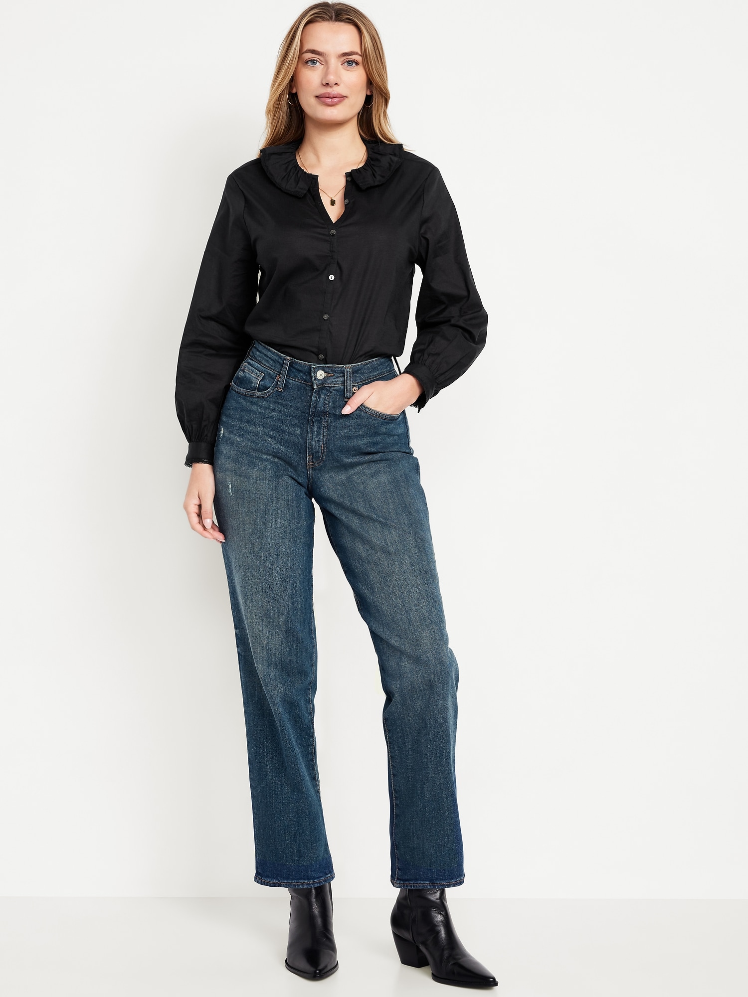 Curvy High-Waisted OG Loose Jeans