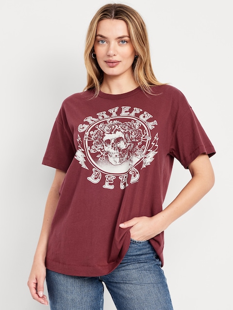 Oversized Grateful Dead™ T-Shirt - Clove