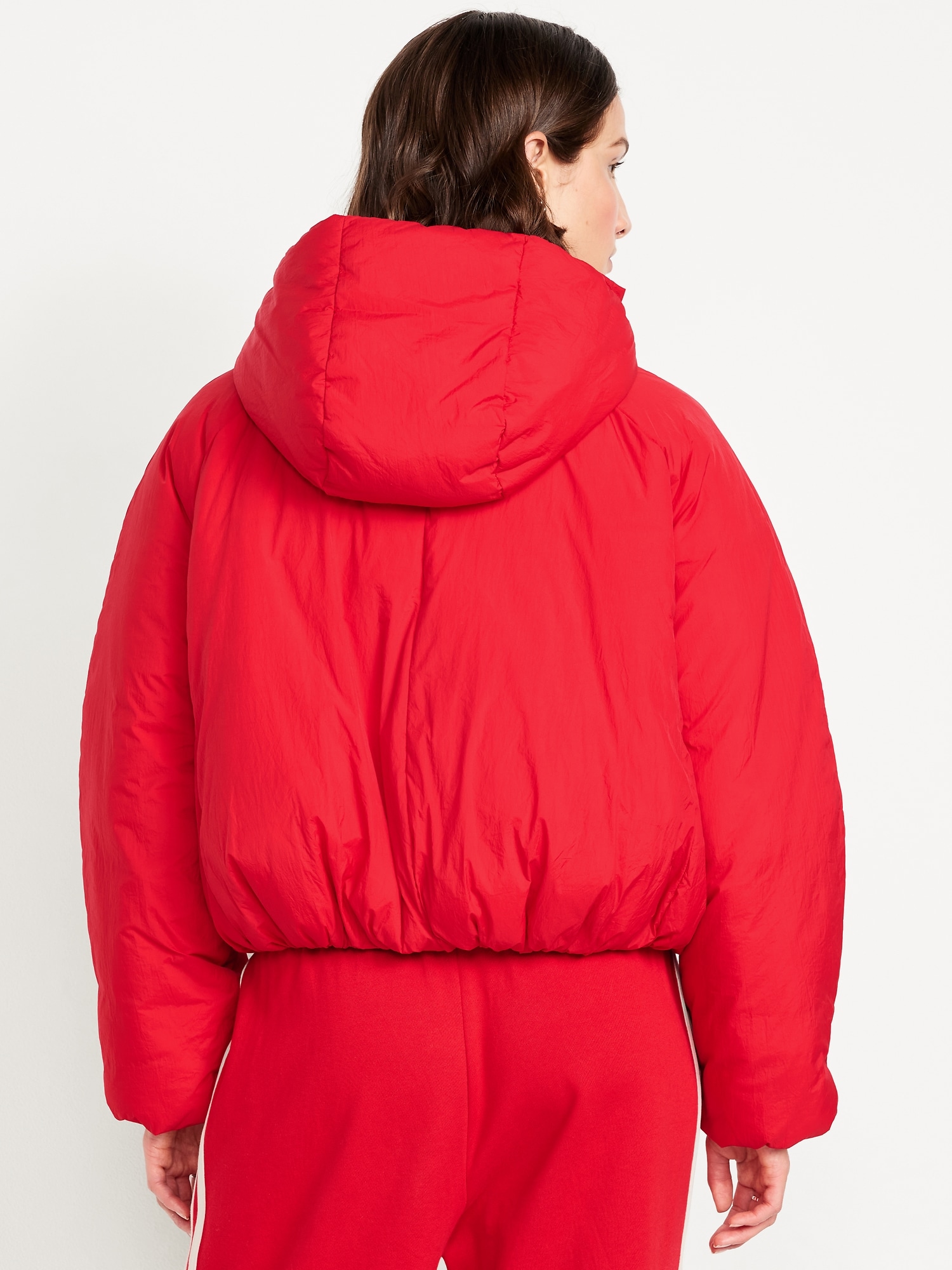 Water-Resistant Bubble-Hem Puffer Jacket