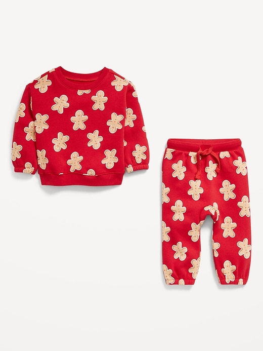 Image number 2 showing, Graphic Sweatshirt and Sweatpants Set for Baby