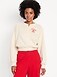 SoComfy Oversized Button-Front Graphic Sweatshirt - image 5