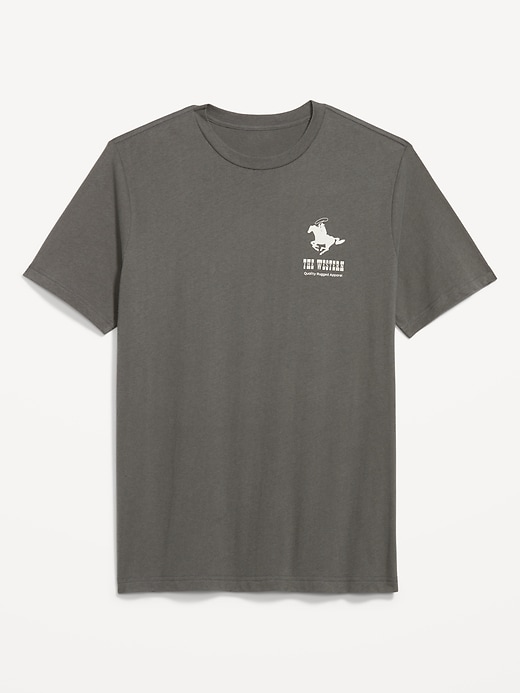 Image number 1 showing, Crew-Neck Graphic T-Shirt