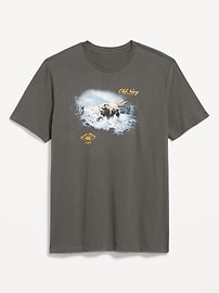 Image number 1 showing, Crew-Neck Logo-Graphic T-Shirt