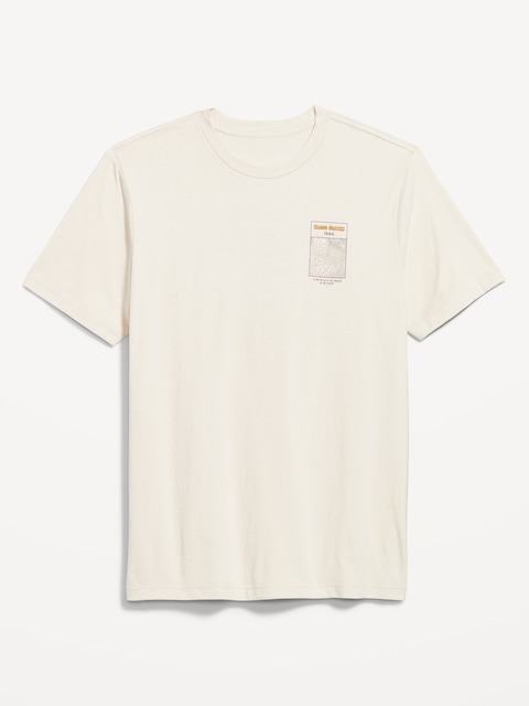 Crew-Neck Graphic T-Shirt - Wish Bone