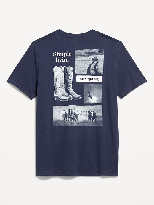 Image number 2 showing, Crew-Neck Graphic T-Shirt