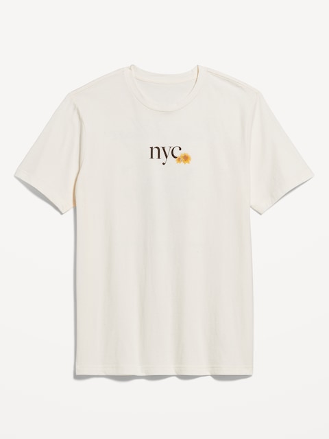 Crew-Neck Graphic T-Shirt