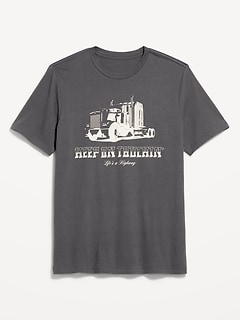 Crew-Neck Graphic T-Shirt