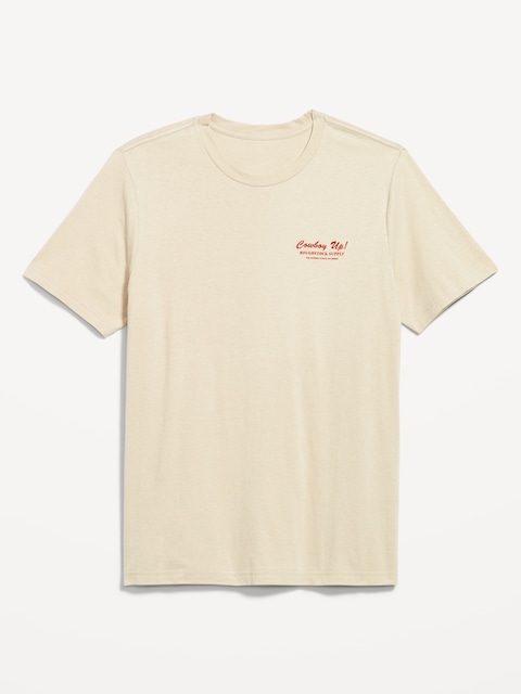 Crew-Neck Graphic T-Shirt - Elbow Grease
