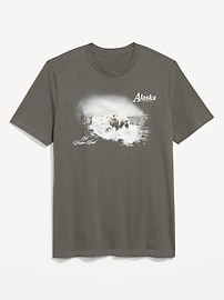 Image number 1 showing, Crew-Neck Graphic T-Shirt
