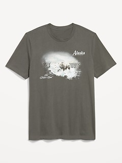 Crew-Neck Graphic T-Shirt