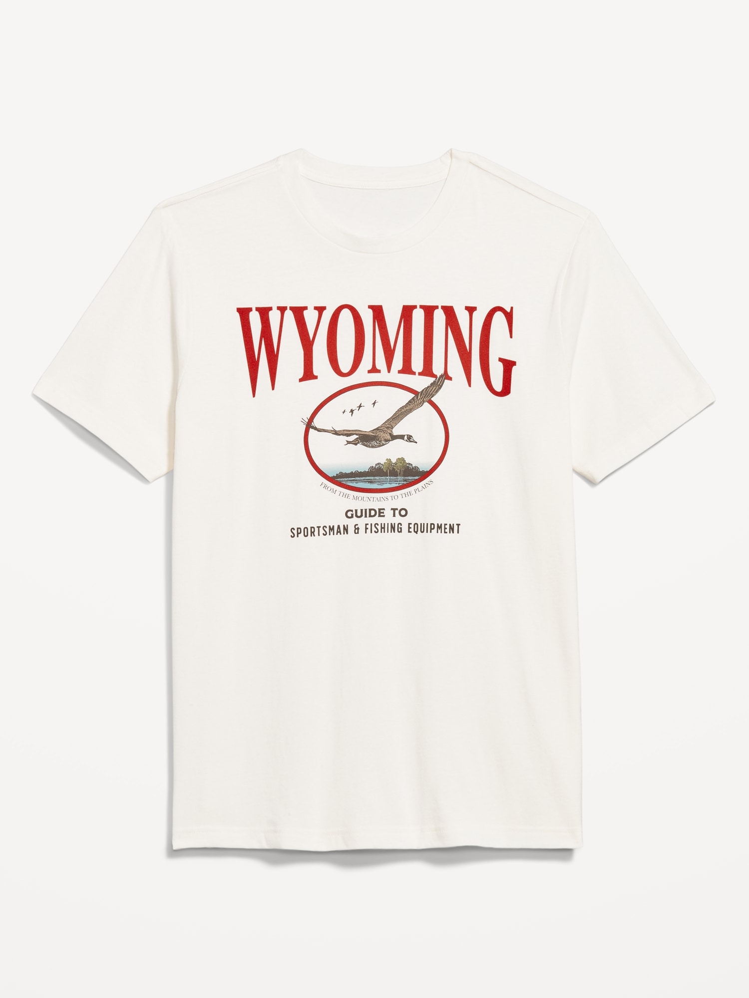 Crew-Neck Graphic T-Shirt