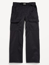 Image number 4 showing, Super Baggy Belted Pull-On Cargo Pants for Boys