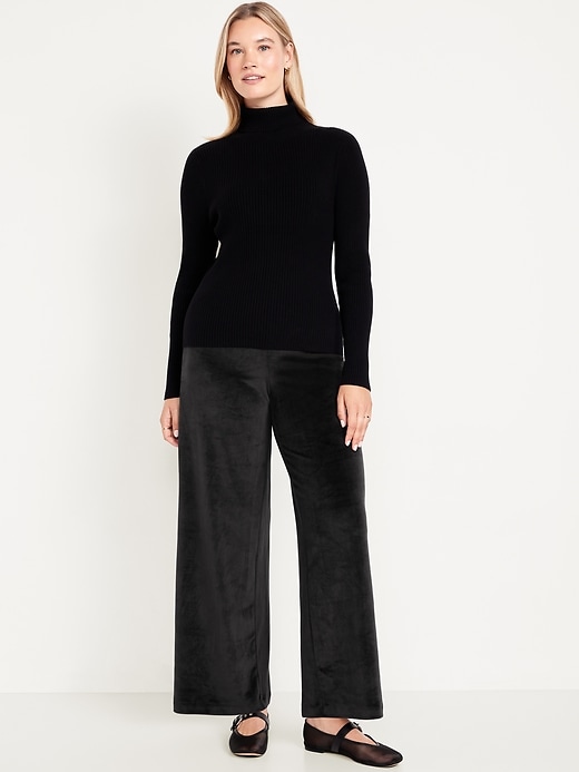 Image number 4 showing, High-Waisted Super Wide-Leg Leggings
