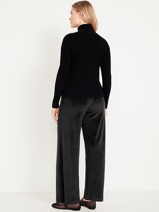 Image number 5 showing, High-Waisted Super Wide-Leg Leggings