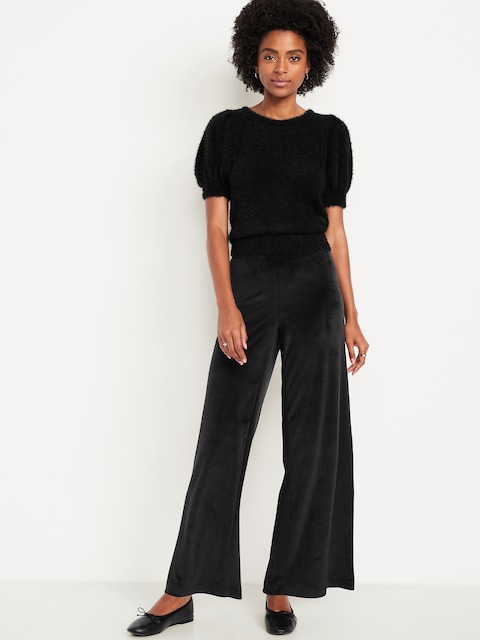 High-Waisted Super Wide-Leg Leggings